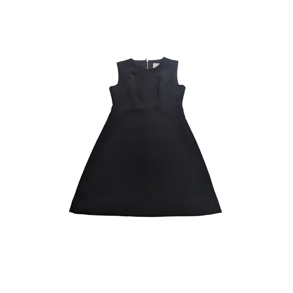 kate spade Black Sleeveless A-Line Midi Dress